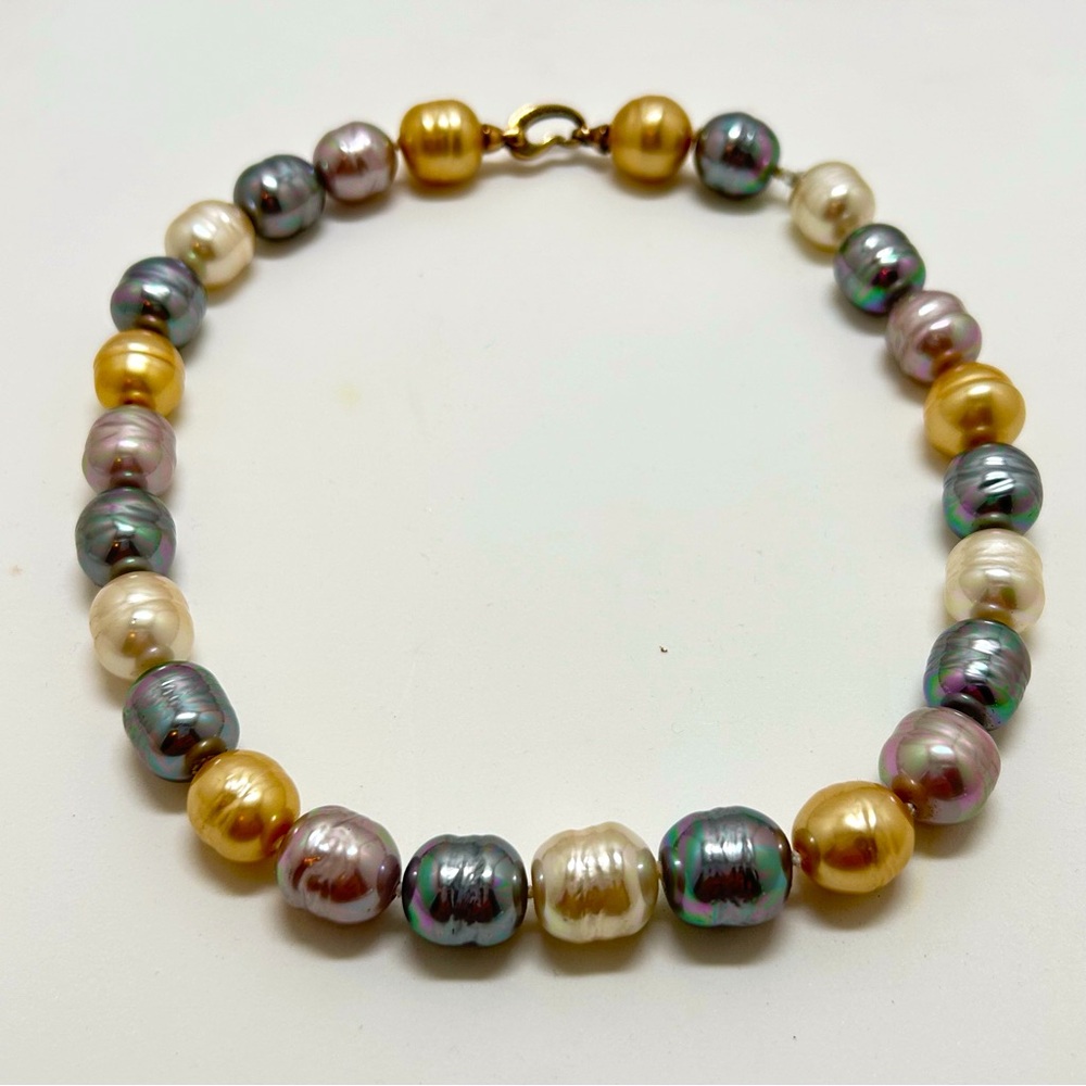 Majorica, Agora Multicolored Pearl Necklace